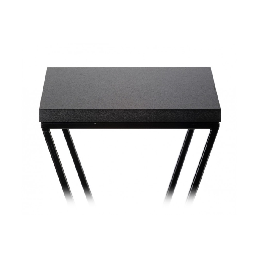 Soporte para plantas LOFT 100x24 cm negro