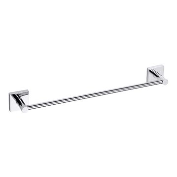 Soporte para toallas 35,5x5,5 cm plateado