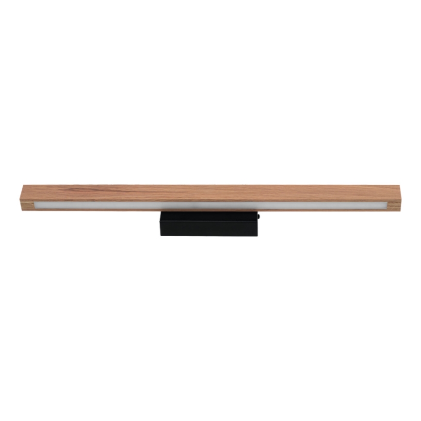 Aplique de pared para baño LED AQUAVIVA LED/12W/230V 80 cm IP44 roble