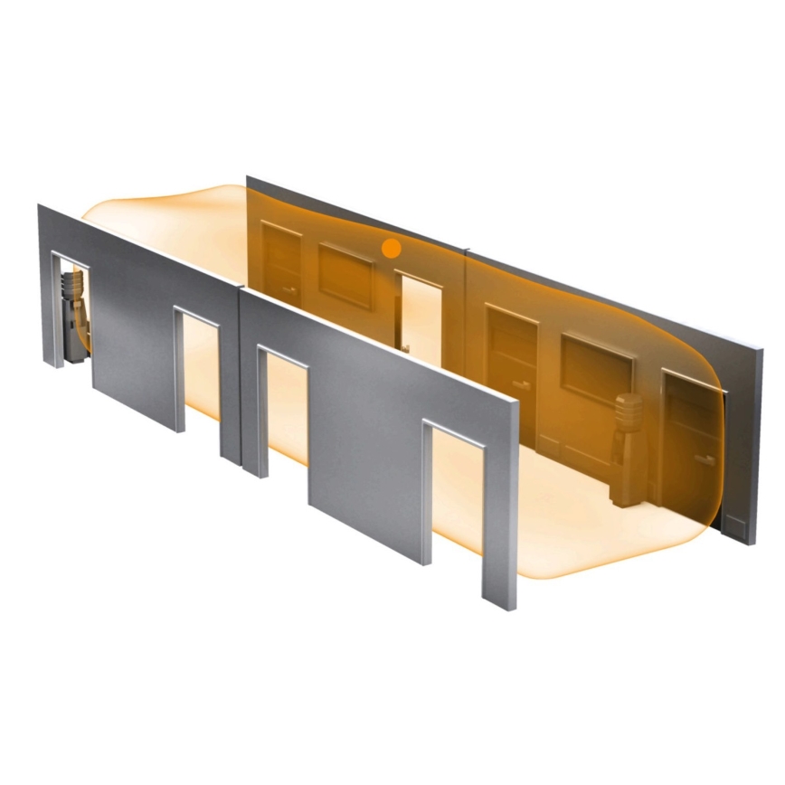 Steinel 003005 - Detector de presencia Dual HF DALI-2 APC blanco