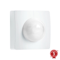 STEINEL 009113 - Sensor de movimiento exterior IS3180 AP COM1 blanco IP54