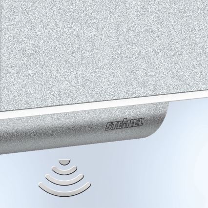 STEINEL 009847 - Lámpara LED de pared para exteriores con sensor L810LED iHF LED/12W IP44