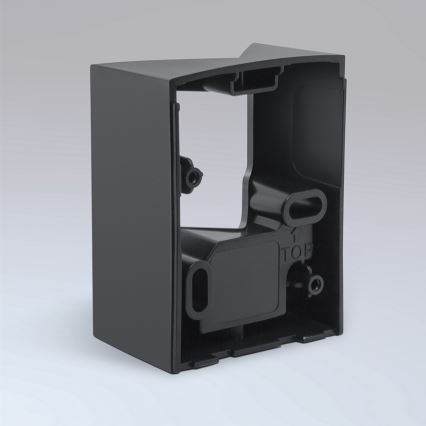 STEINEL 034979 - Sensor de movimiento para exterior SenslQ S negro IP54 + control remoto