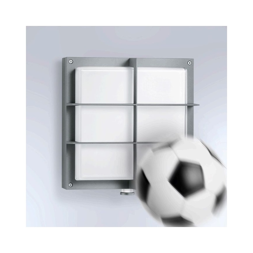 STEINEL 053031 - Aplique LED de exterior con sensor L691 LED/9W/230V 3000K IP44