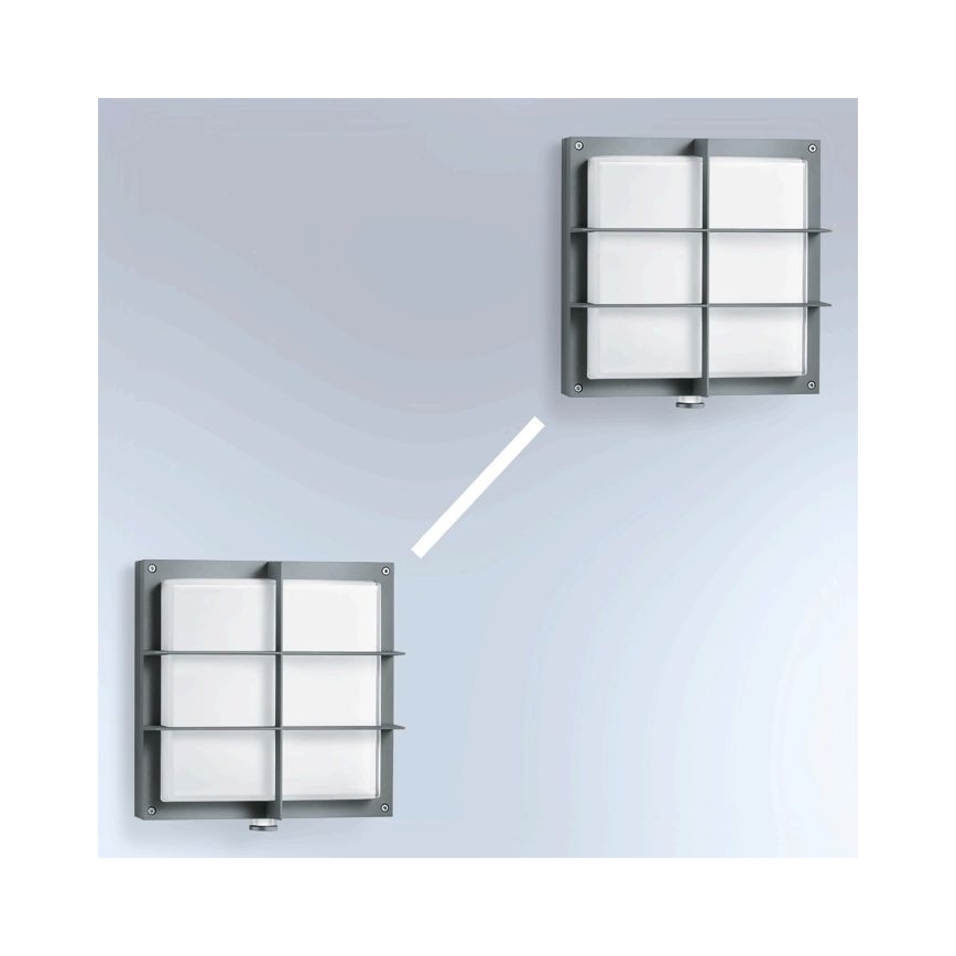 STEINEL 053031 - Aplique LED de exterior con sensor L691 LED/9W/230V 3000K IP44