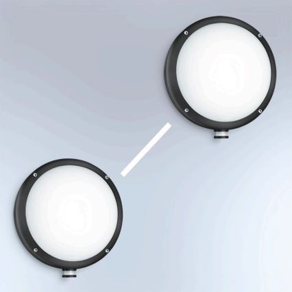 STEINEL 053079 - LED Aplique para exterior con sensor L330 LED/9W/230V 3000K IP44