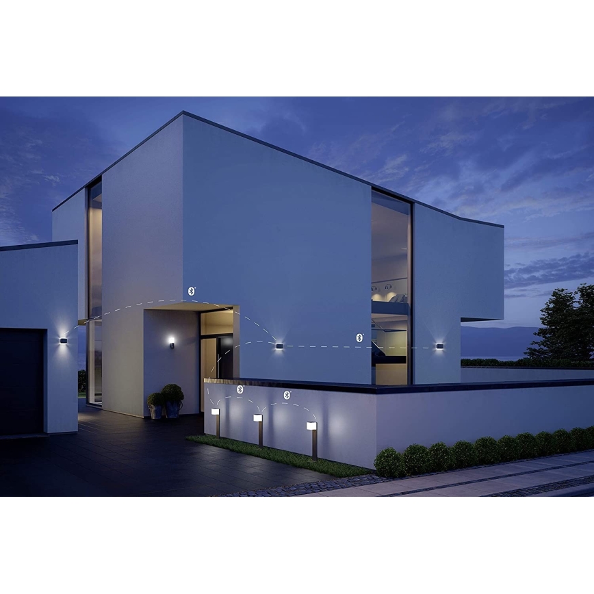 Steinel 055530 - LED Lámpara exterior con sensor L 840 LED/9,5W/230V IP44 antracita