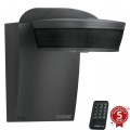 Steinel 059538 - Sensor de movimiento SensIQ IP54 negro + mando a distancia