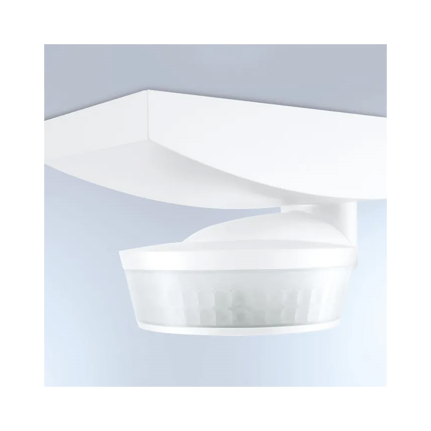 Steinel 059576 - Sensor de movimiento SensIQ IP54 blanco + mando a distancia