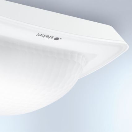 Steinel 064327 - Detector de presencia IR Quattro HD-2 24m COM1 IP54 blanco