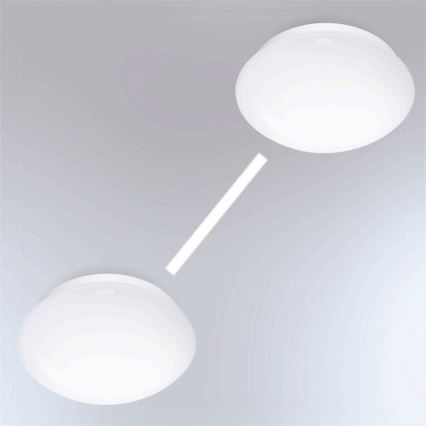 STEINEL 064815 - Plafón LED de baño con sensor RS PRO LED/9,5W/230V 4000K IP54