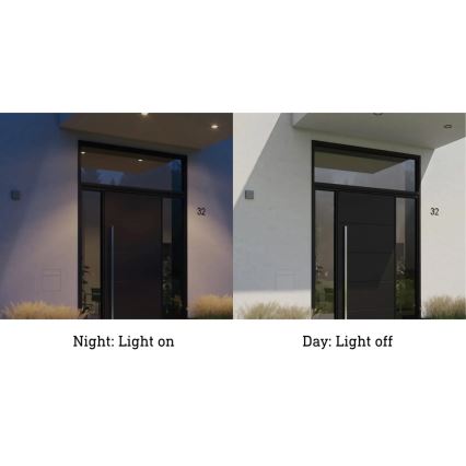 Steinel 066116 - Interruptor crepuscular NIGHTMATIQ Plus IP54 antracita