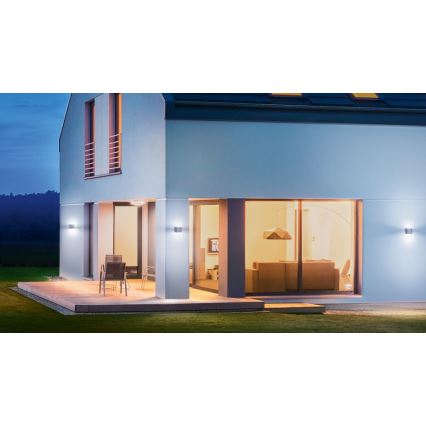 Steinel 079277 - Aplique LED de exterior L840 C LED/9,1W/230V IP44 antracita