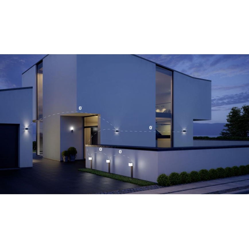 Steinel 079277 - Aplique LED de exterior L840 C LED/9,1W/230V IP44 antracita