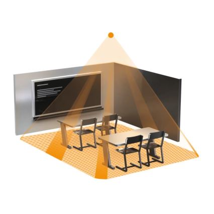 Steinel 079345 - Detector de presencia IR QUATTRO COM1 230V blanco