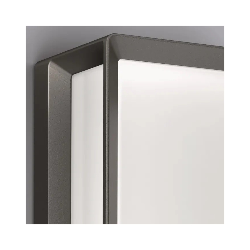 Steinel 085254 - LED Aplique de exterior regulable L42C LED/12,6W/230V IP54