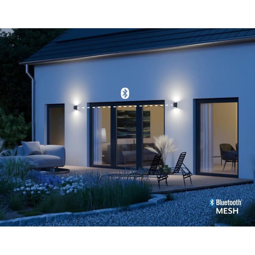 Steinel 087746 - Aplique de pared LED para exterior 2xGU10/14,5W/230V L 940 C IP44