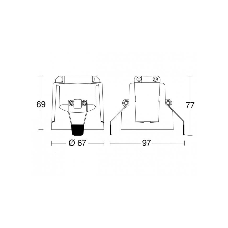 Steinel 087777 - Sensor de movimiento empotrable MD-24 ECO COM1 360° blanco