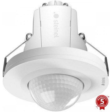 Steinel 087852 - Sensor de movimiento empotrable con un sensor de presencia PD-24 ECO COM1 360° blanco