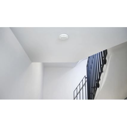 Steinel 087975 - Sensor de movimiento empotrable con un sensor de presencia PD-8 ECO KNX 360° blanco