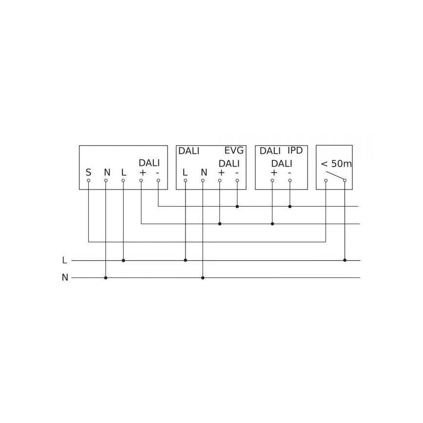 Steinel 088187 - Sensor de movimiento con un sensor de presencia PD-8 ECO DALI-2 360° negro