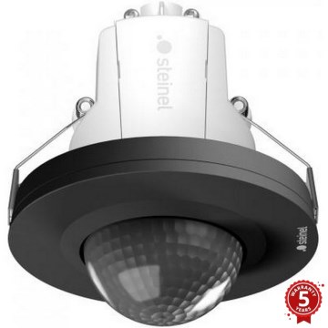 Steinel 088248 - Sensor de movimiento empotrable con un sensor de presencia PD-24 ECO DALI-2 360° negro