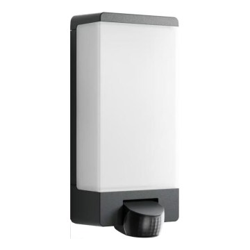 Steinel 094263 - Lámpara para número de casa con sensor 1xE27/15W/230V L 14 S IP44