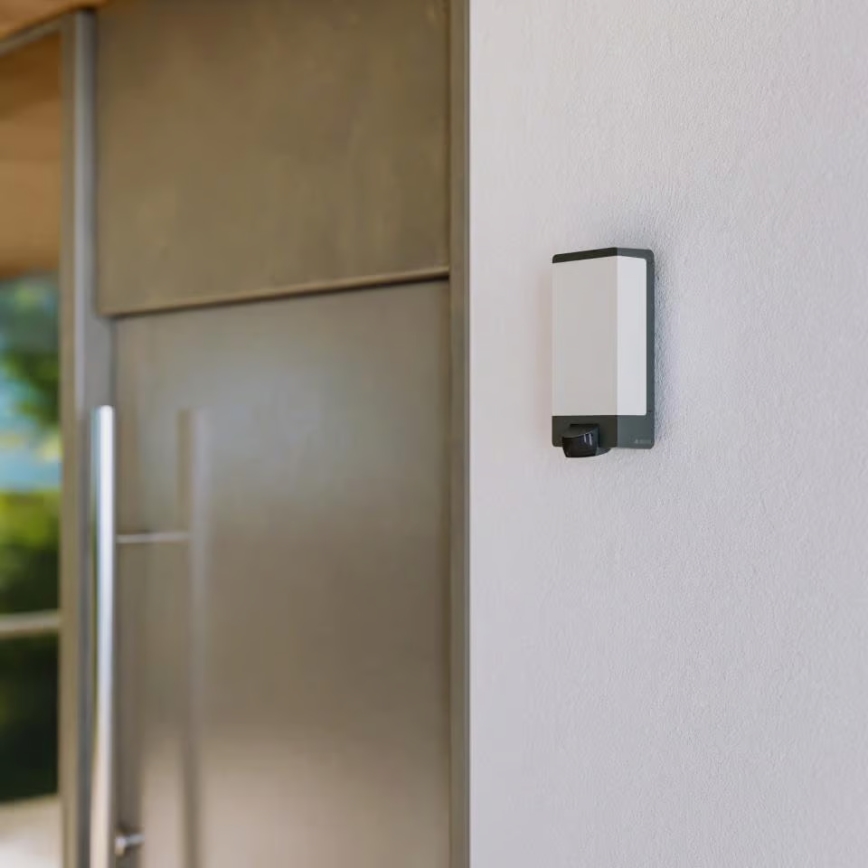 Steinel 094263 - Lámpara para número de casa con sensor 1xE27/15W/230V L 14 S IP44