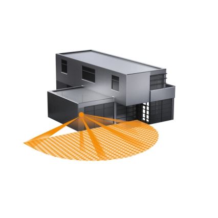 STEINEL 603717 - Sensor infrarrojo exterior IS 2180 2 negro IP54