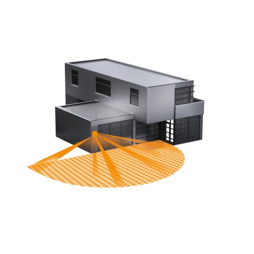 STEINEL 603717 - Sensor infrarrojo exterior IS 2180 2 negro IP54