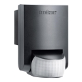 STEINEL 660215 - Detector de movimiento exterior IS 130-2 negro IP54