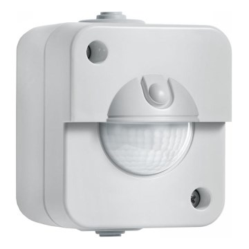 STEINEL 66048 - Sensor de infrarrojos para exteriores IR 180 AP 180° IP54 blanco