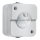 STEINEL 66048 - Sensor de infrarrojos para exteriores IR 180 AP 180° IP54 blanco