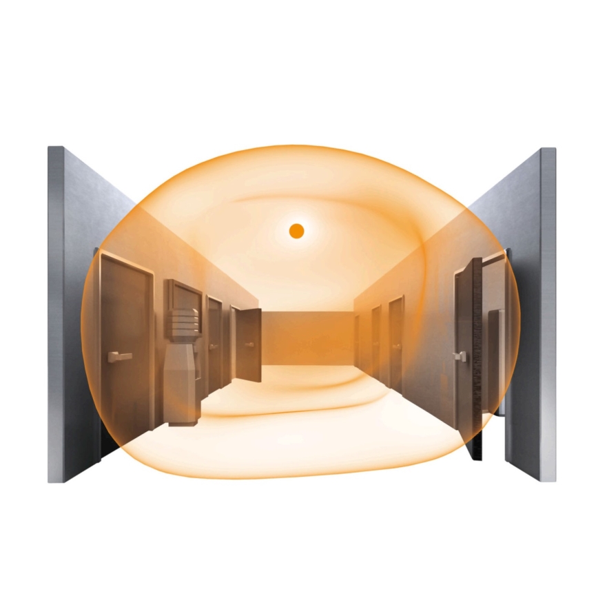 Steinel 067762 - Plafón LED regulable con sensor RS PRO R30 plus SC 23,7W/230V 4000K IP40