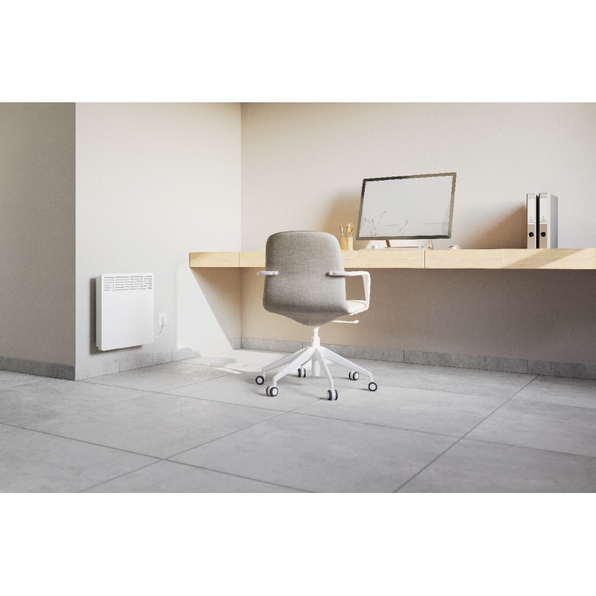 Stiebel Eltron - Convector de pared con pantalla LCD y termostato electrónico 1500W/230V IP24