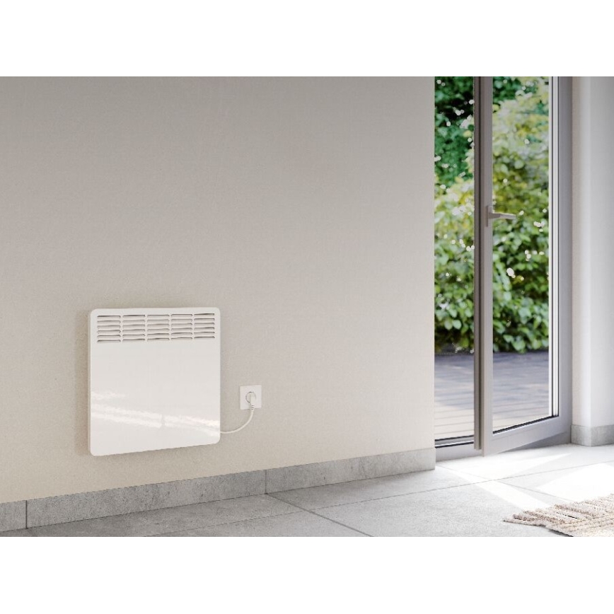 Stiebel Eltron - Convector de pared con pantalla LCD y termostato electrónico 2500W/230V IP24