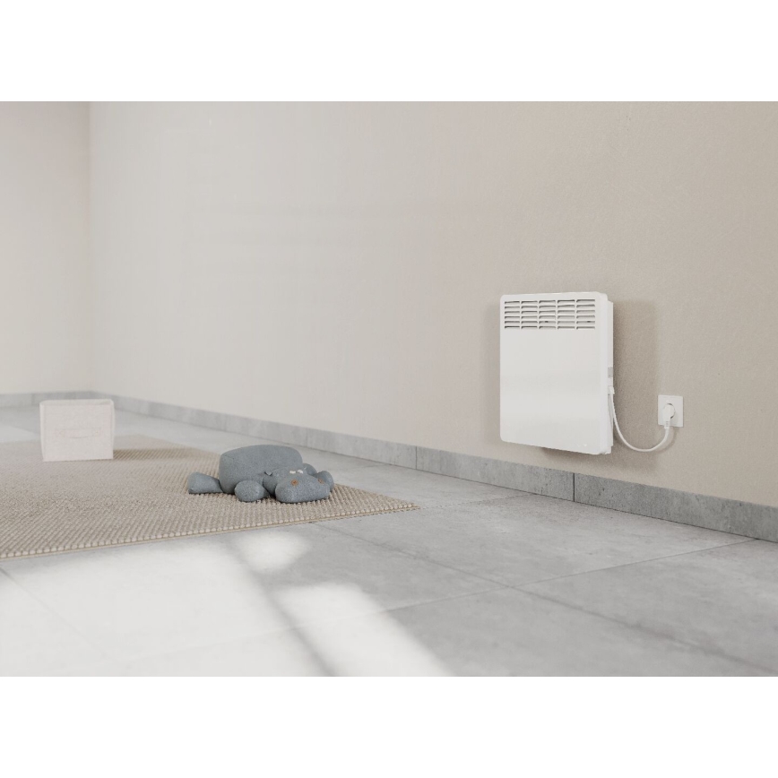 Stiebel Eltron - Convector de pared con pantalla LCD y termostato electrónico 750W/230V IP24