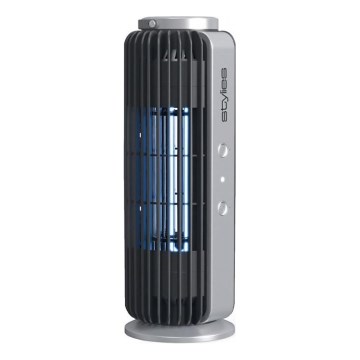 Stylies - Trampa luminosa para mosquitos AURIGA UV-A/8W/230V 60 m2