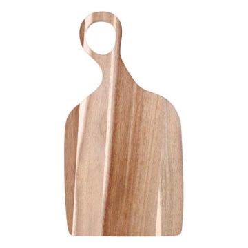 Tabla de cocina de acacia 43 x 24,5 cm