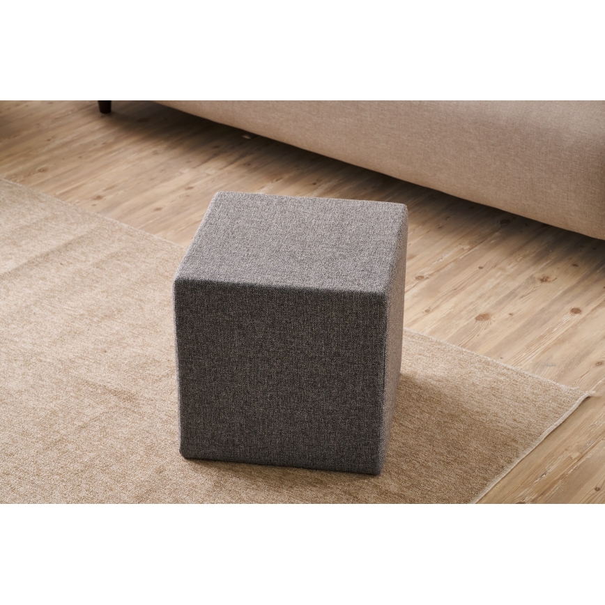 Taburete CUBI 40x40 cm antracita