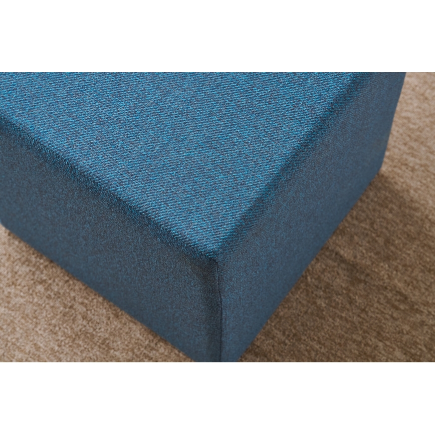 Taburete CUBI 40x40 cm azul