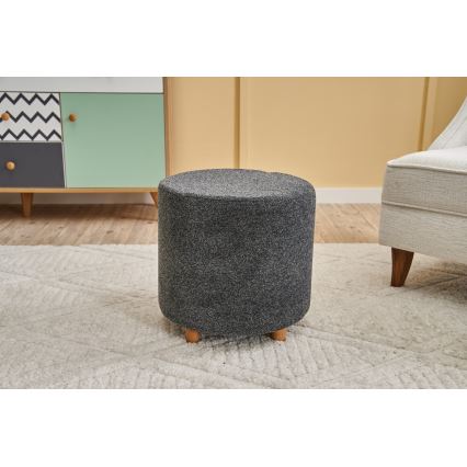 Taburete KIMA Ø 40 cm antracita