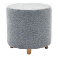 Taburete KIMA Ø 40 cm, gris
