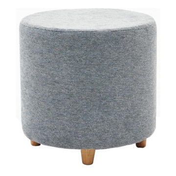 Taburete KIMA Ø 40 cm, gris