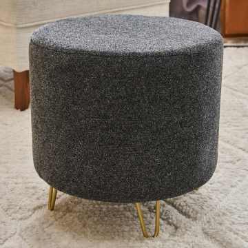Taburete NANI Ø 40 cm antracita