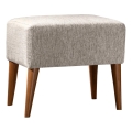 Taburete NIMO 46x50 cm crema