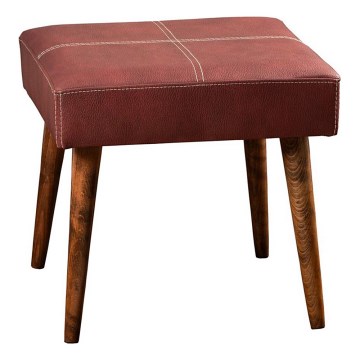 Taburete NUTO 46x46 cm rojo