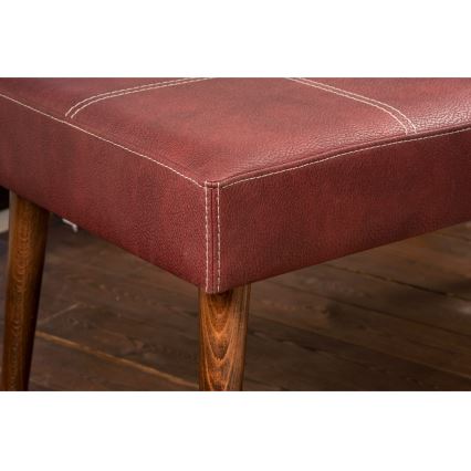 Taburete NUTO 46x46 cm rojo