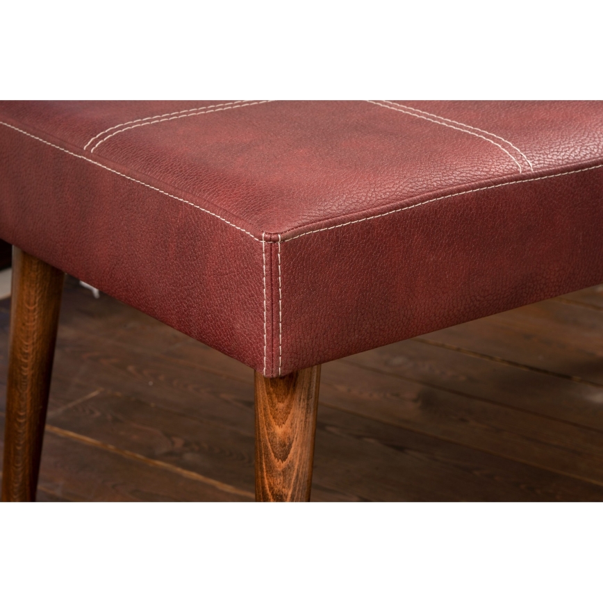 Taburete NUTO 46x46 cm rojo