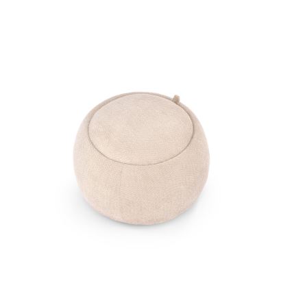 Taburete PAKS Ø 50 cm beige